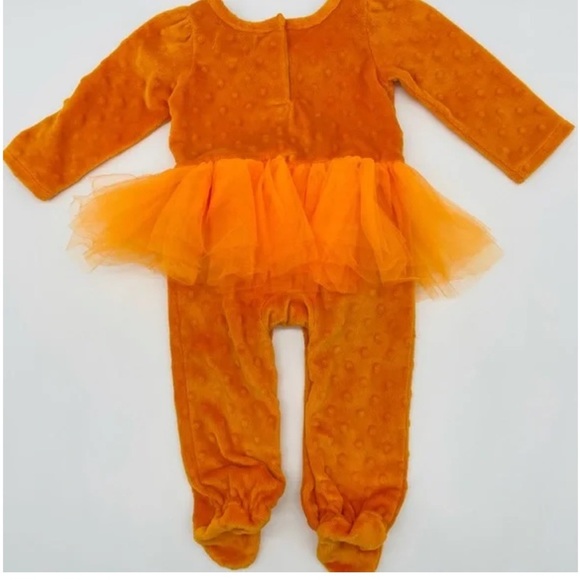 Girls Mud Pie Pumpkin Halloween Costume size 6/9m - Picture 5 of 7